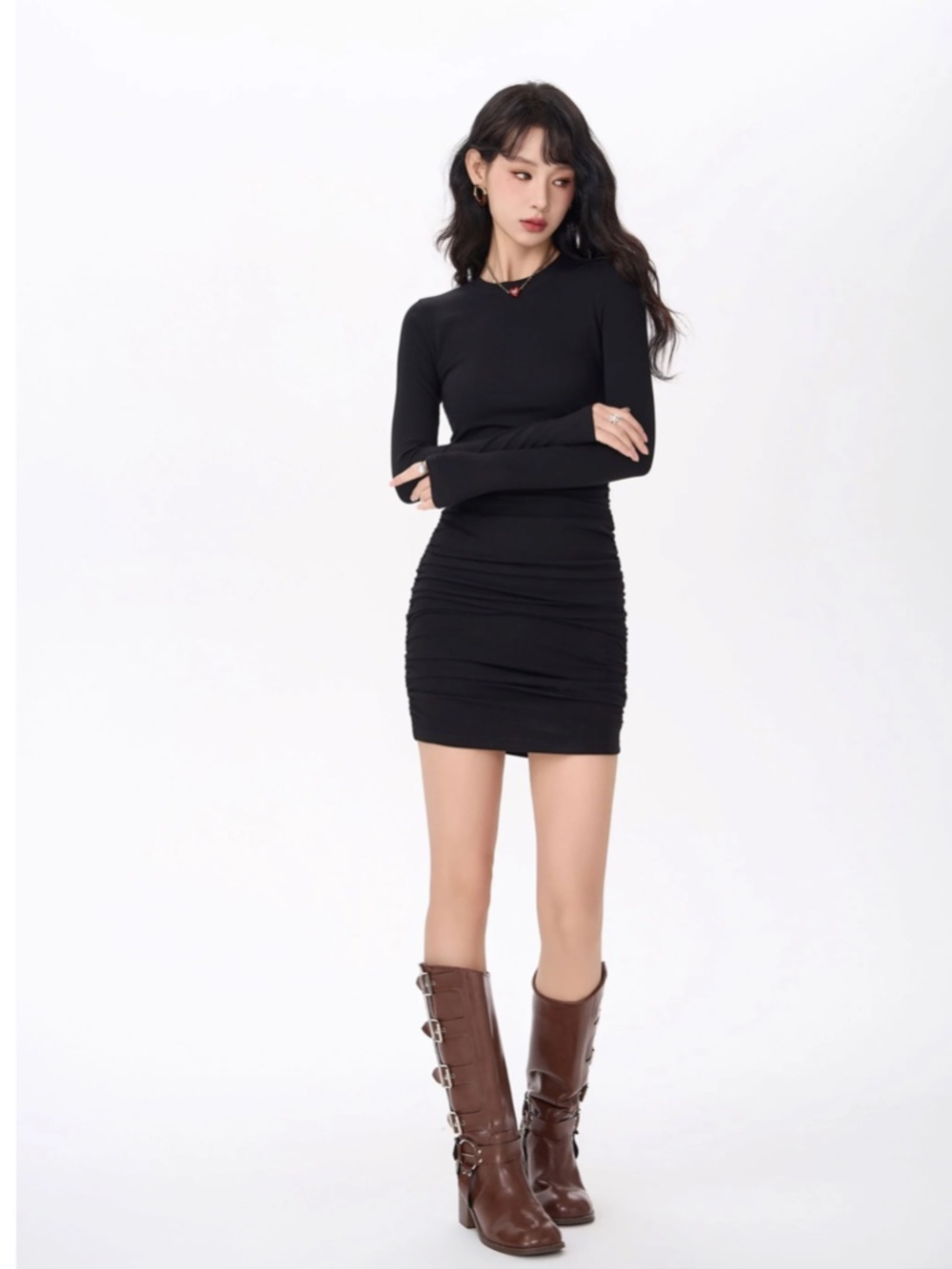 Zara Long Sleeve Dress - Picture 2 of 6